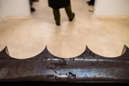 Odprtje razstave Ištvana Huzjana Osnutek za spomenik solidarnosti ob poplavah 2023 (3)